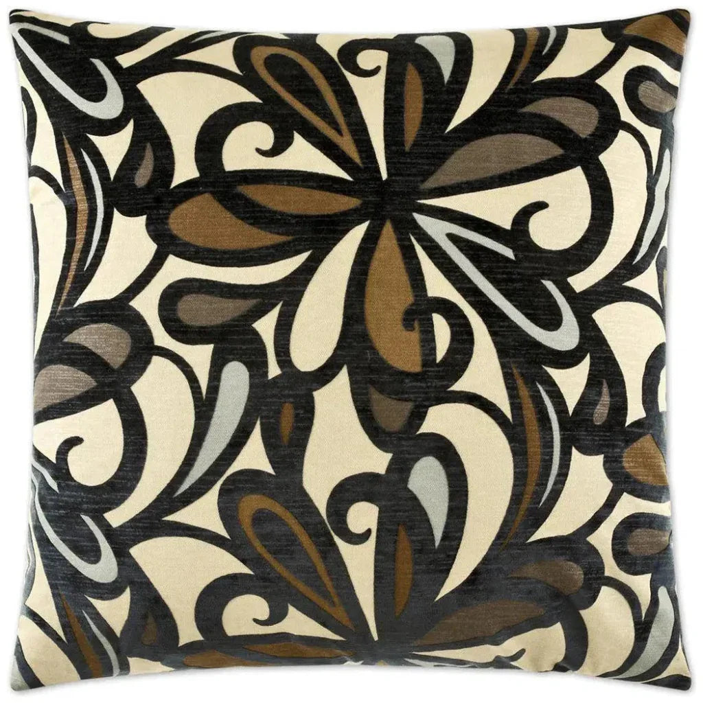 Fanfare Navy Blue Throw Pillow With Insert - LOOMLAN - D.V. Kap - Throw Pillows