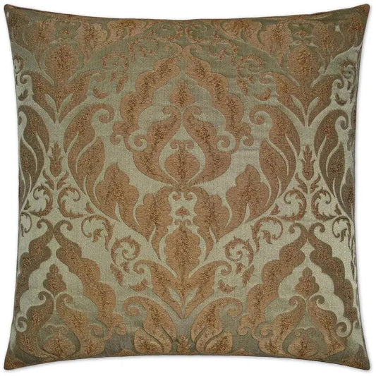 Fantasia Brown Throw Pillow With Insert - LOOMLAN - D.V. Kap - Throw Pillows