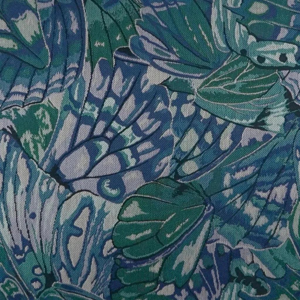 Farfalla Abstract Blue Large Throw Pillow Insert - LOOMLAN - D.V. Kap - Throw Pillows