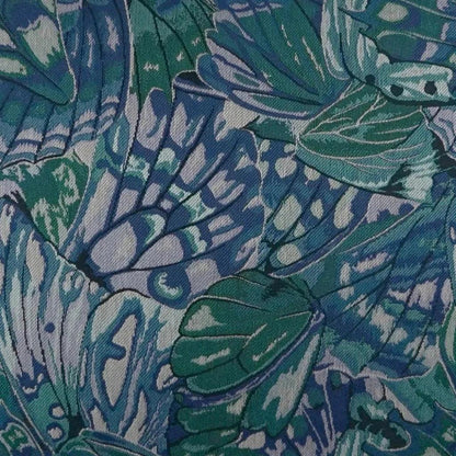 Farfalla Abstract Blue Large Throw Pillow Insert - LOOMLAN - D.V. Kap - Throw Pillows