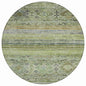 Fariza Green Washable Indoor - Outdoor Rug - LOOMLAN - LOOMLAN Rugs - Outdoor Rugs