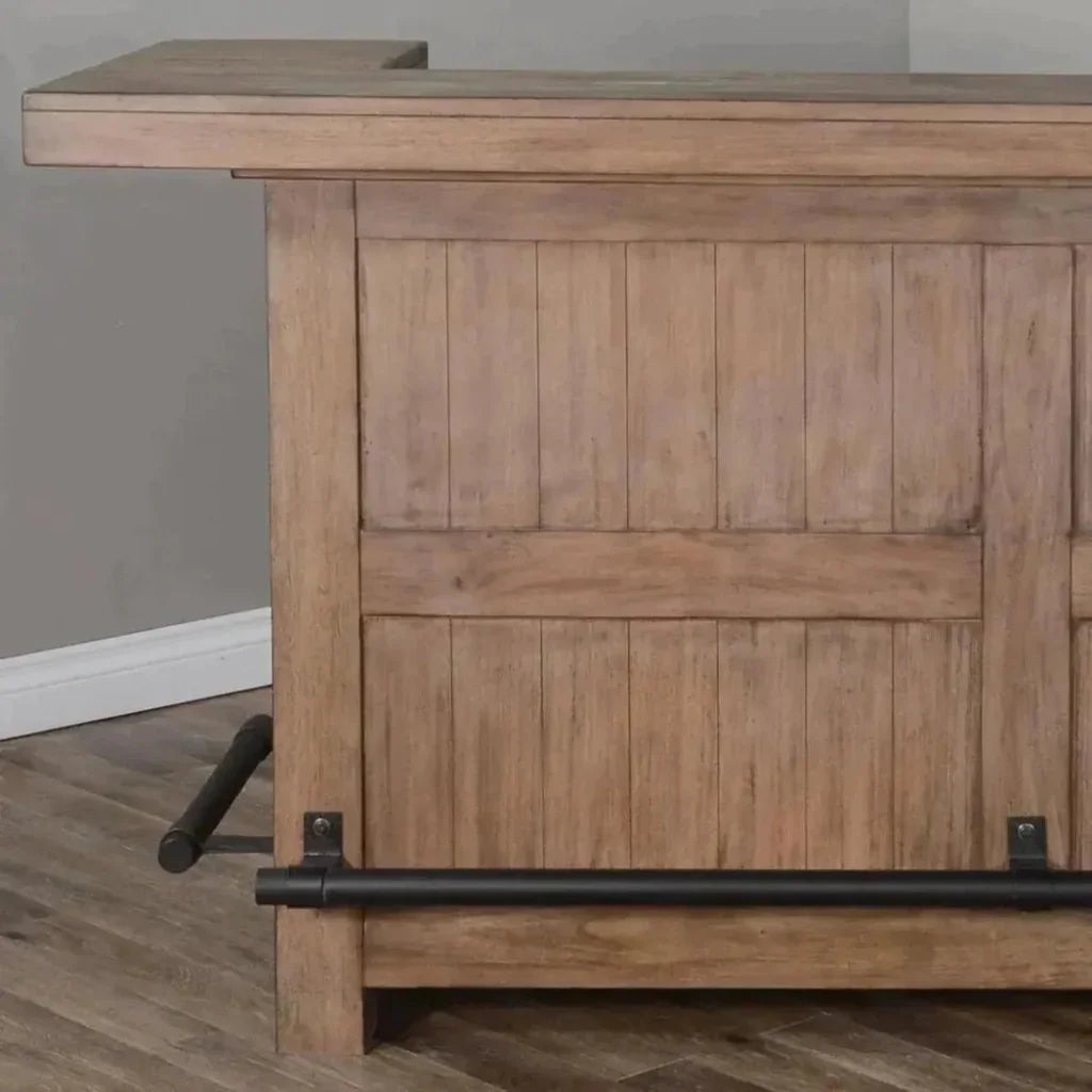 Farmhouse Bar Island For Home Entertainment-Home Bar Islands-Sunny D-LOOMLAN