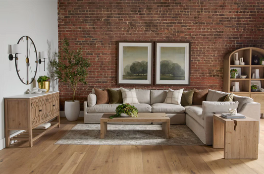 Farmhouse Reclaimed Wood End Table Reed - LOOMLAN - Essentials For Living - Side Tables