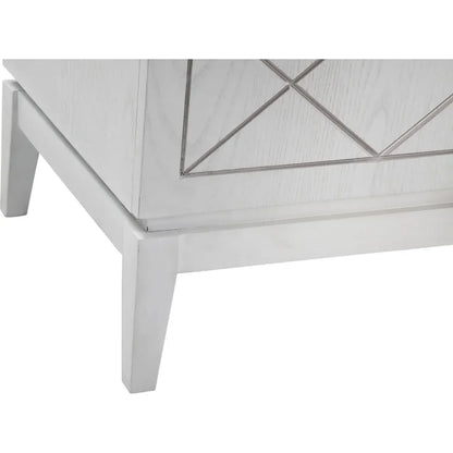 Farrow Wood White Server - LOOMLAN - Bassett Mirror - Sideboards