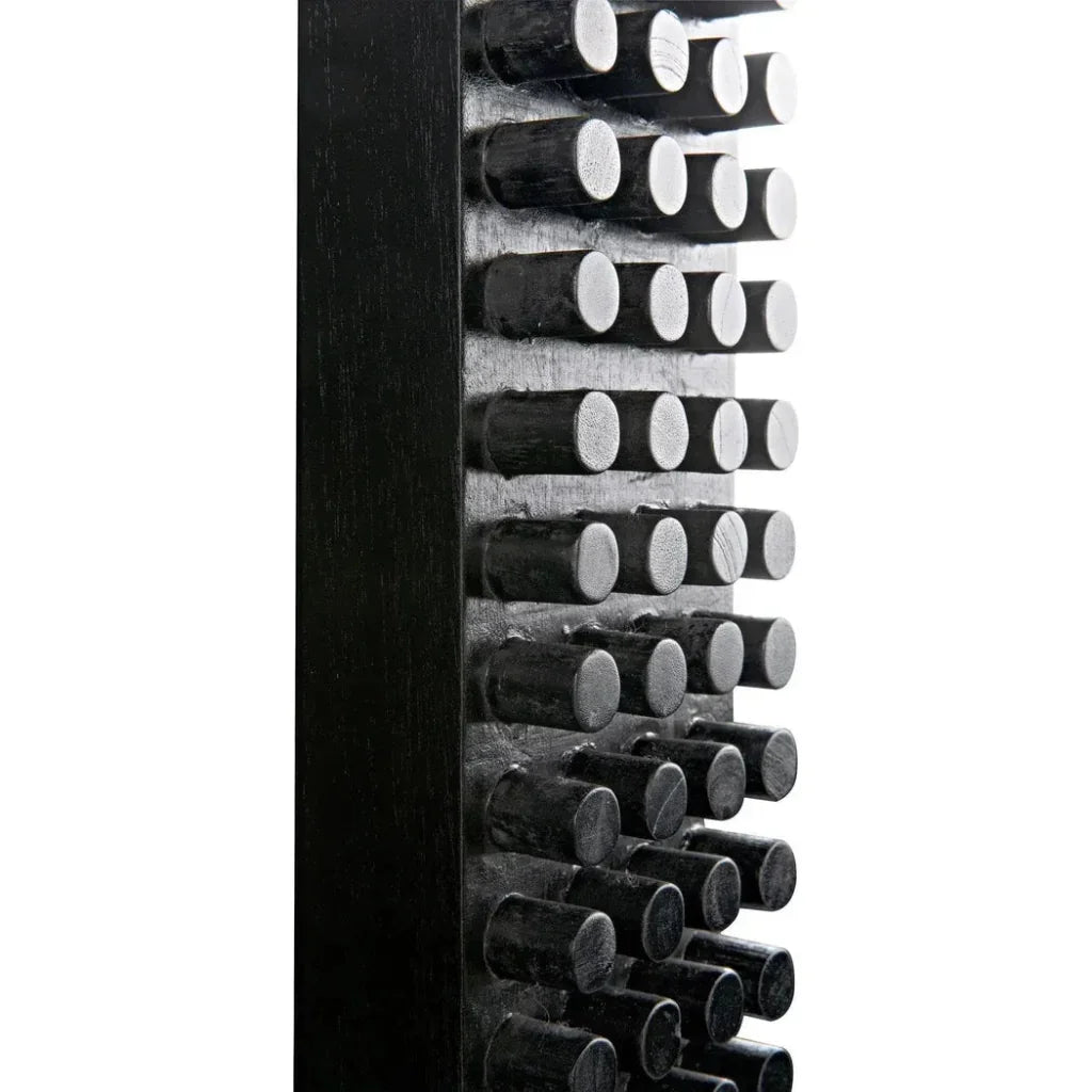 Faustus Mirror Black Wall Mirror - LOOMLAN - Noir - Wall Mirrors