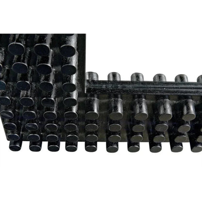 Faustus Mirror Black Wall Mirror - LOOMLAN - Noir - Wall Mirrors