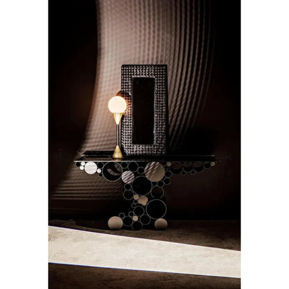 Faustus Mirror Black Wall Mirror - LOOMLAN - Noir - Wall Mirrors
