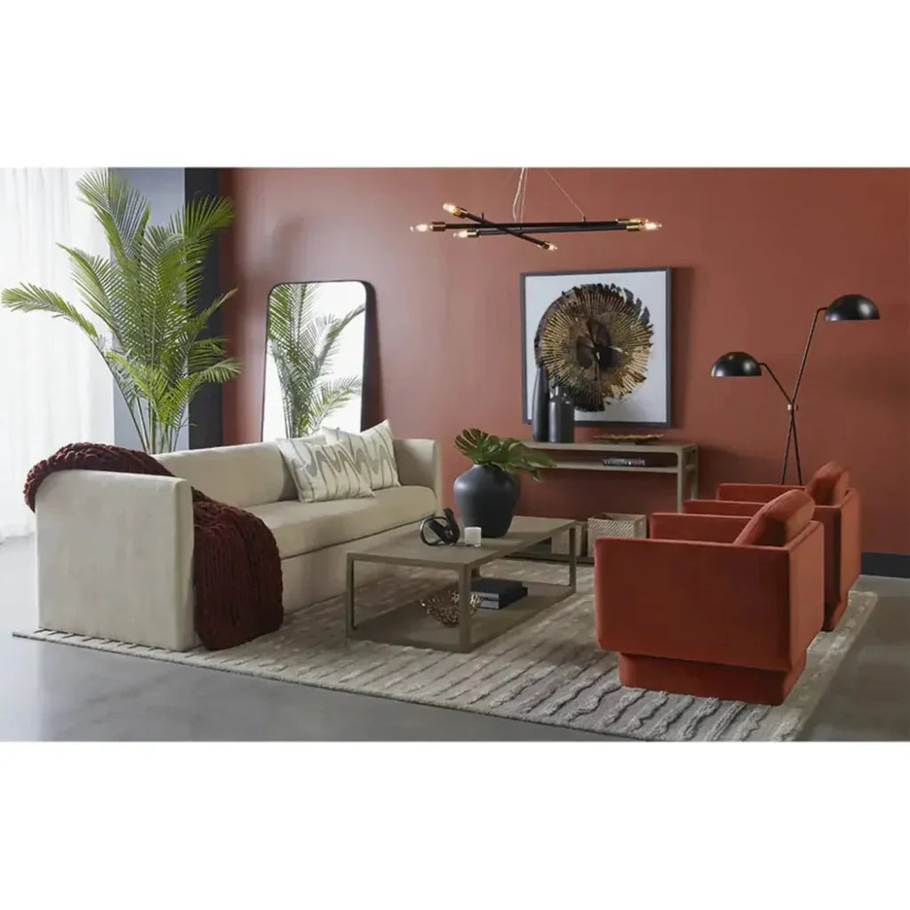 Faven Iron Based Black Floor Lamp-Floor Lamps-SUNPAN-LOOMLAN