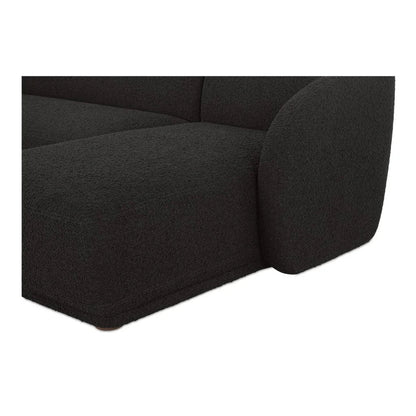 Faye Boucle Fabric Sectional Sofa-Modular Sofas-Moe's Home-LOOMLAN
