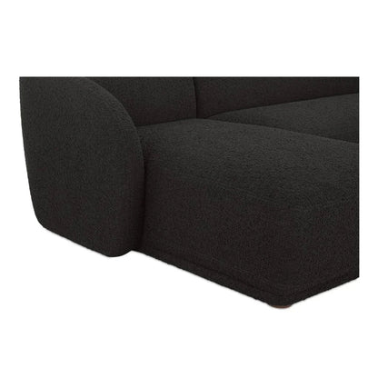 Faye Boucle Fabric Sectional Sofa-Modular Sofas-Moe's Home-LOOMLAN
