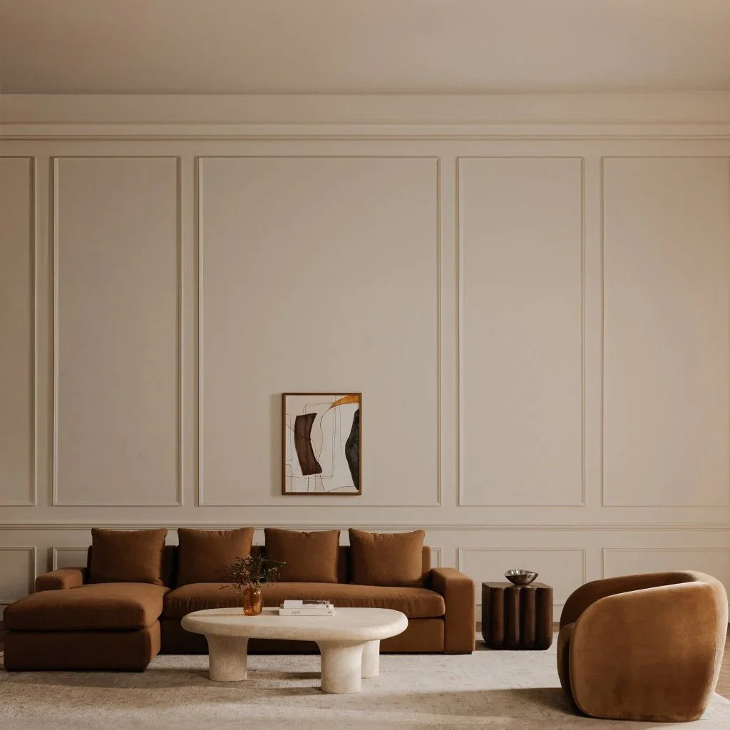 Faye Cureved Back Accent Chair - LOOMLAN - Moe's Home - Club Chairs