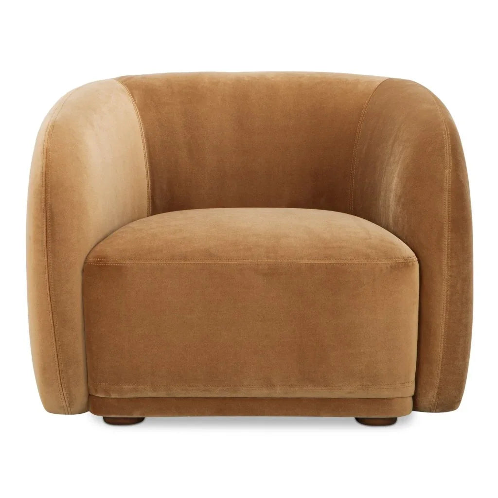 Faye Cureved Back Accent Chair - LOOMLAN - Moe's Home - Club Chairs