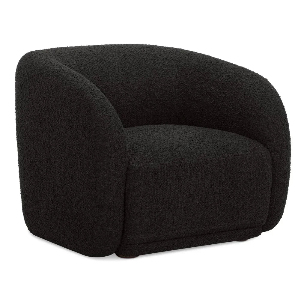 Faye Cureved Back Accent Chair - LOOMLAN - Moe's Home - Club Chairs