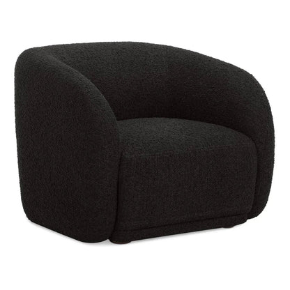 Faye Cureved Back Accent Chair - LOOMLAN - Moe's Home - Club Chairs