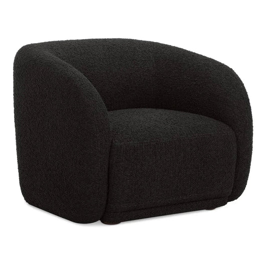 Faye Cureved Back Accent Chair - LOOMLAN - Moe's Home - Club Chairs