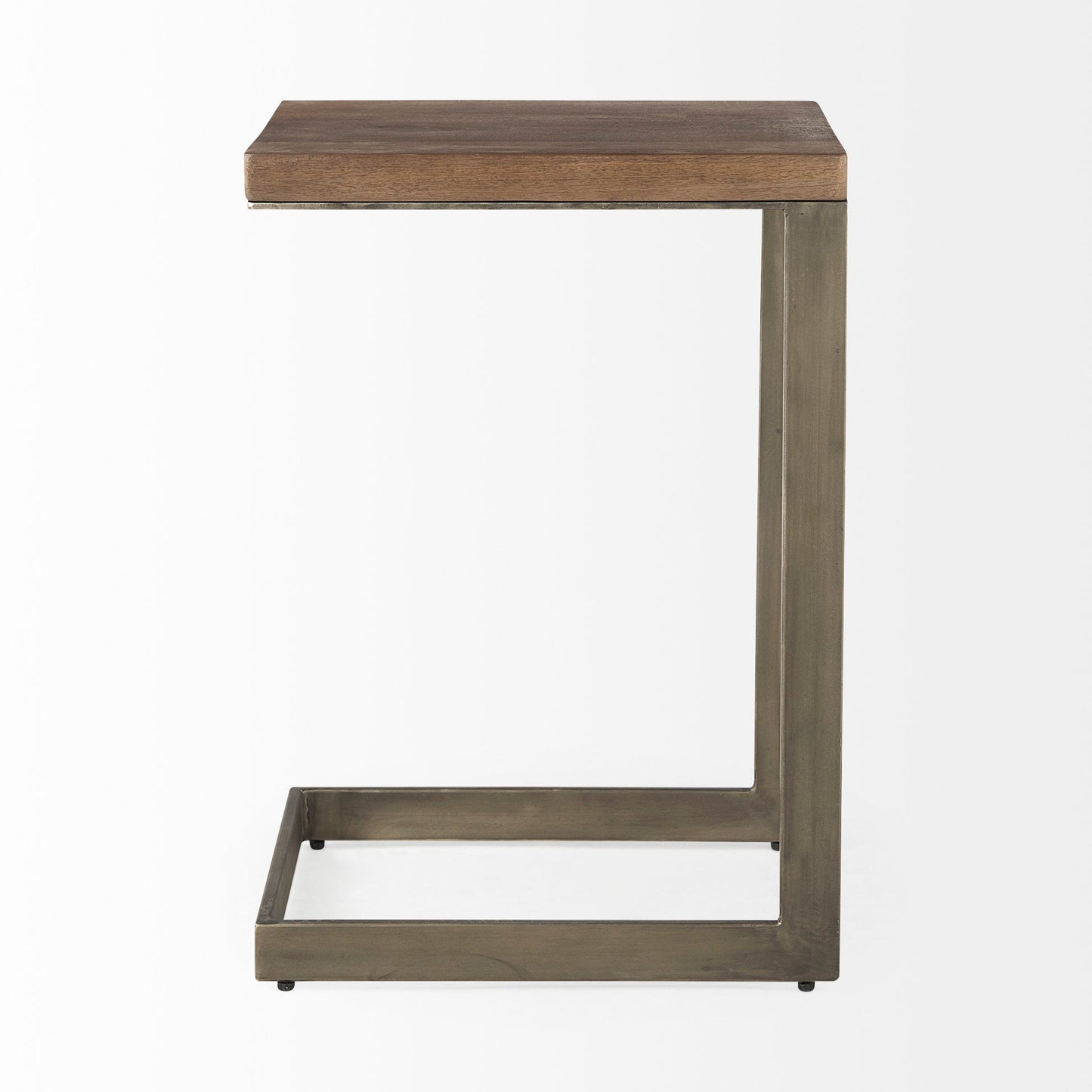Faye Metal Base C Side Table
