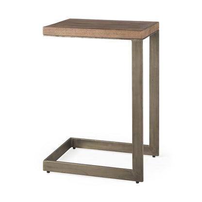 Faye Metal Base C Side Table