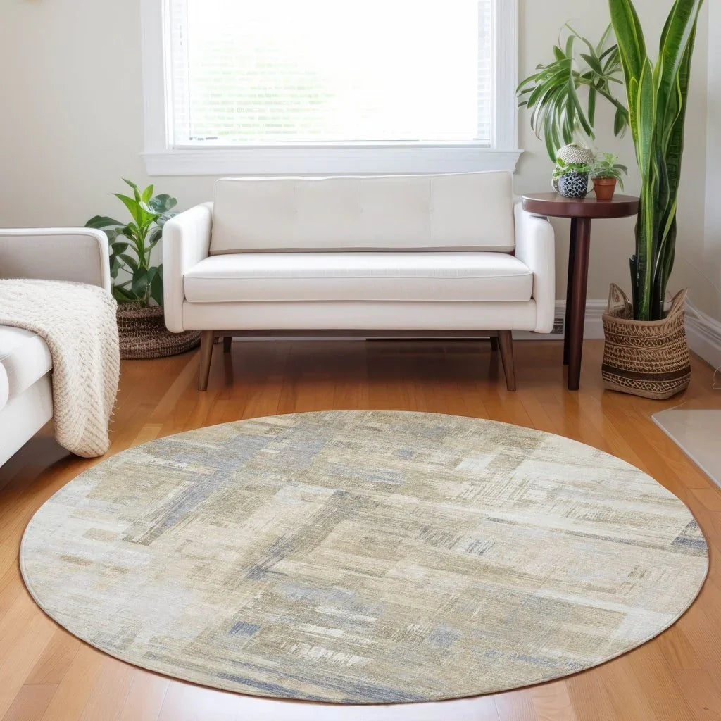 Fayra Ivory Washable Indoor - Outdoor Rug - LOOMLAN - LOOMLAN Rugs - Outdoor Rugs