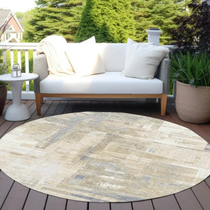 Fayra Ivory Washable Indoor - Outdoor Rug - LOOMLAN - LOOMLAN Rugs - Outdoor Rugs