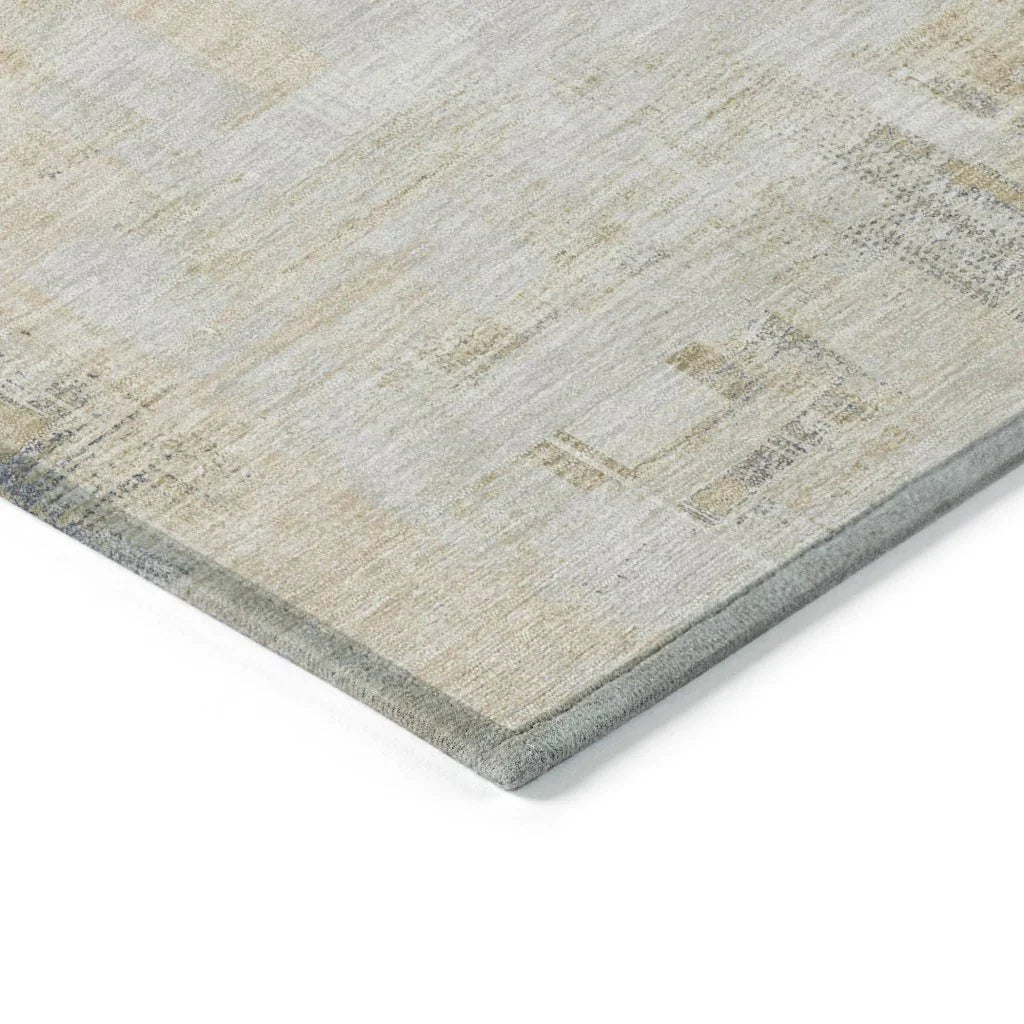Fayra Ivory Washable Indoor - Outdoor Rug - LOOMLAN - LOOMLAN Rugs - Outdoor Rugs