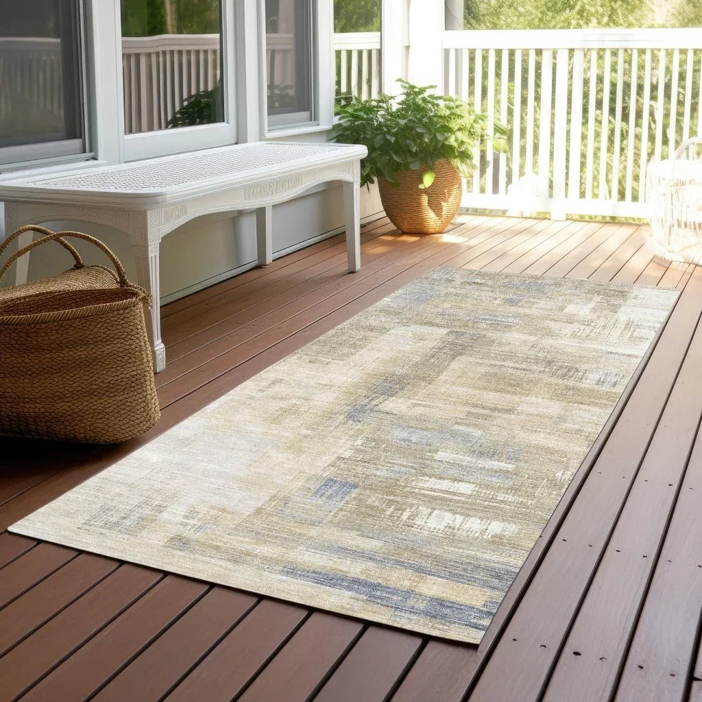 Fayra Ivory Washable Indoor - Outdoor Rug - LOOMLAN - LOOMLAN Rugs - Outdoor Rugs