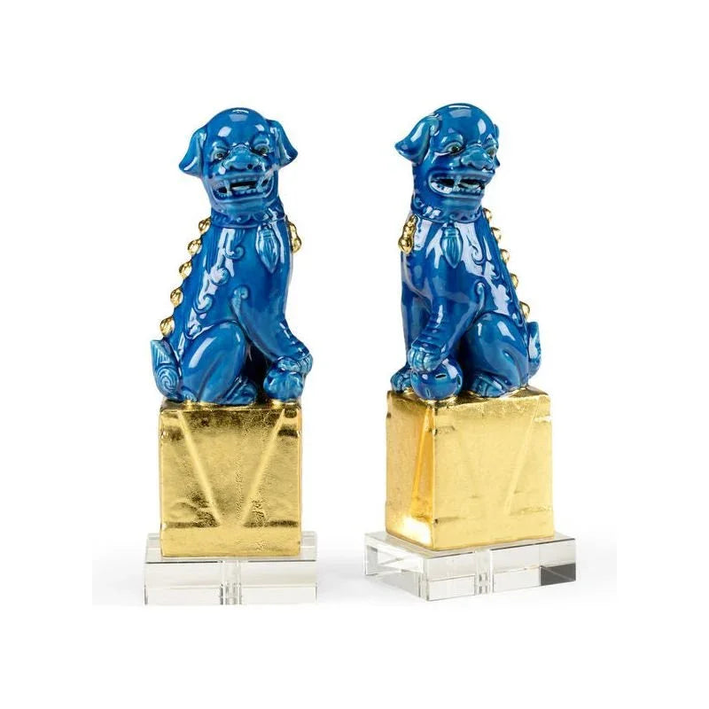 Fe Fe Accent Guardians Sculpture (Set Of 2) - LOOMLAN - Wildwood - Statues & Sculptures