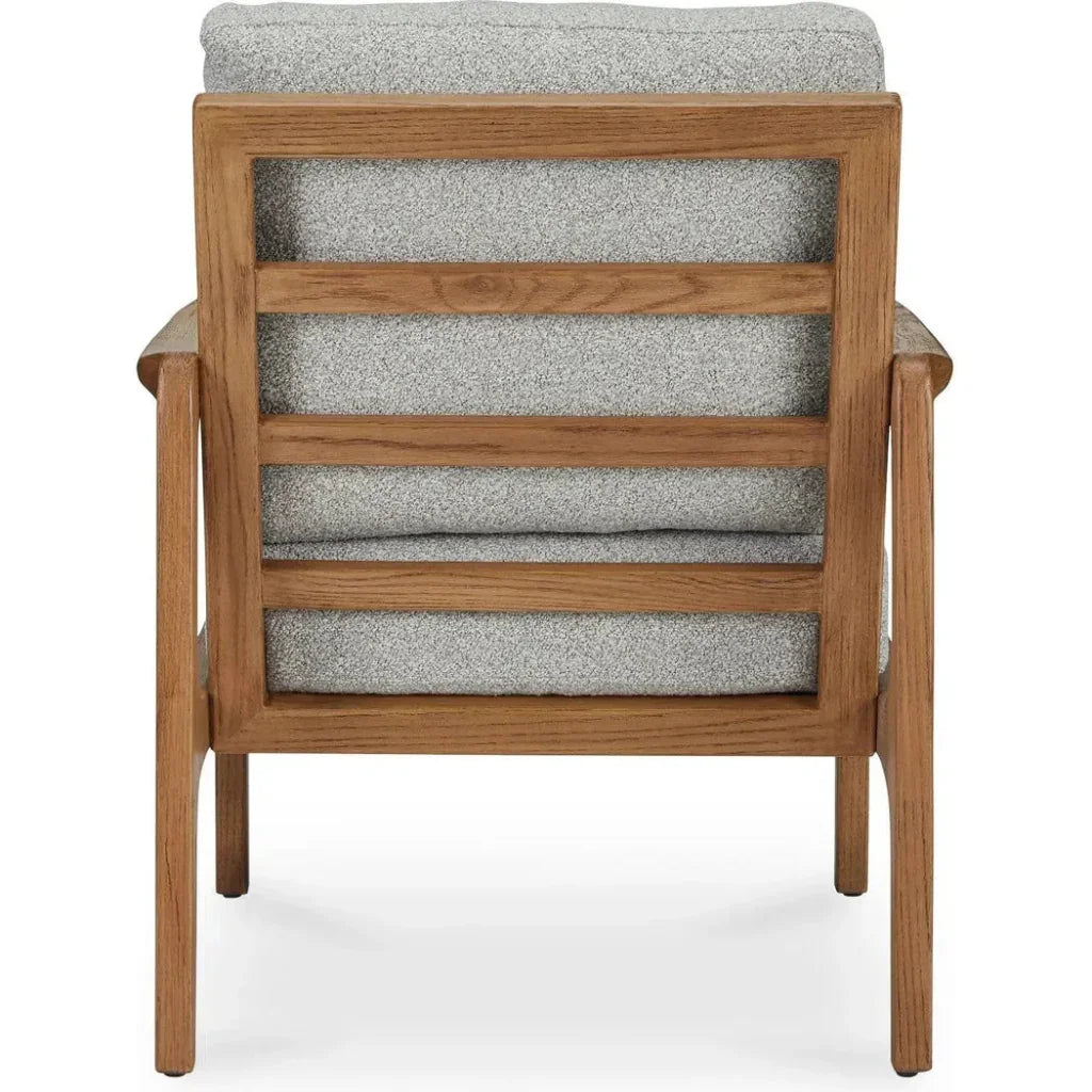 Fearne Wood Accent Armchair - LOOMLAN - Moe's Home - Accent Chairs