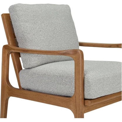Fearne Wood Accent Armchair - LOOMLAN - Moe's Home - Accent Chairs