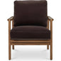 Fearne Wood Accent Armchair - LOOMLAN - Moe's Home - Accent Chairs