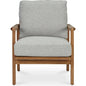 Fearne Wood Accent Armchair - LOOMLAN - Moe's Home - Accent Chairs