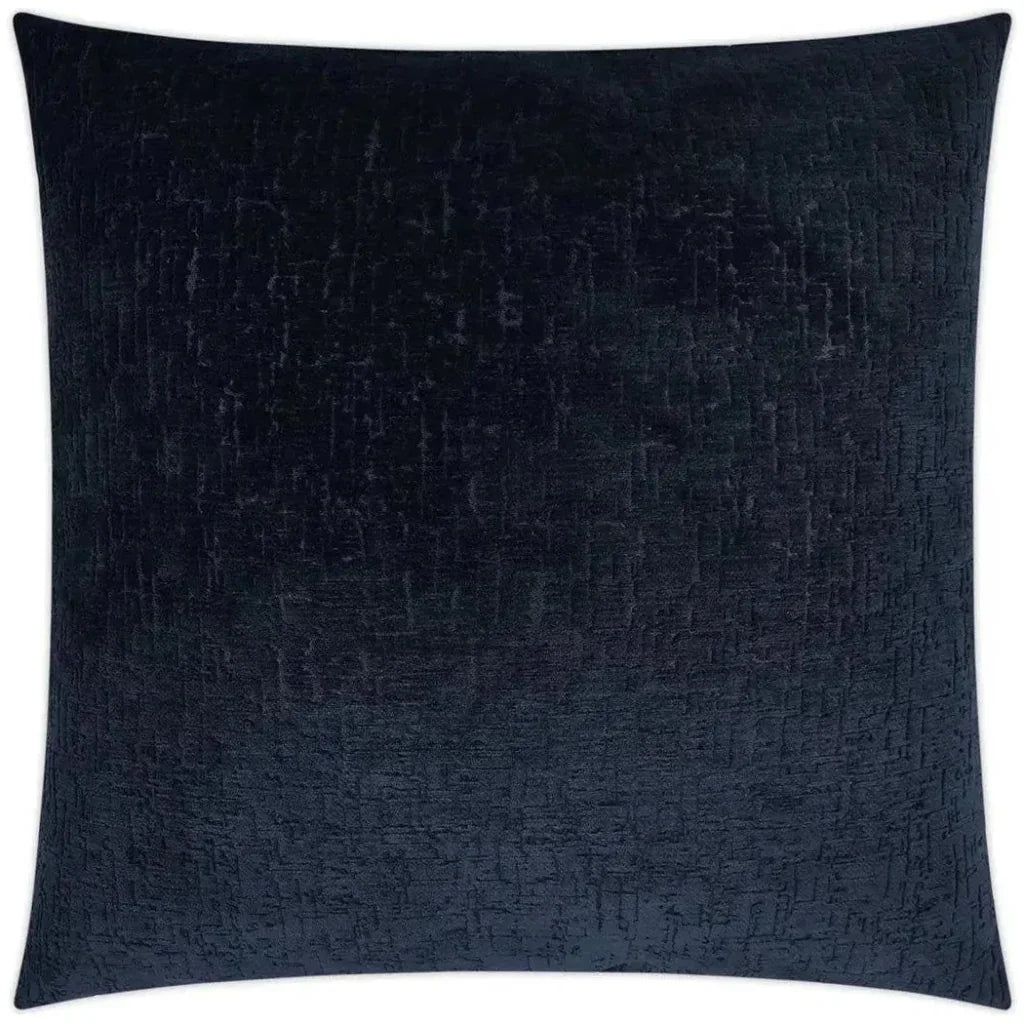 Felicity Ink Solid Navy Large Throw Pillow Insert - LOOMLAN - D.V. Kap - Throw Pillows