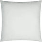 Felicity Snow Solid White Large Throw Pillow Insert - LOOMLAN - D.V. Kap - Throw Pillows
