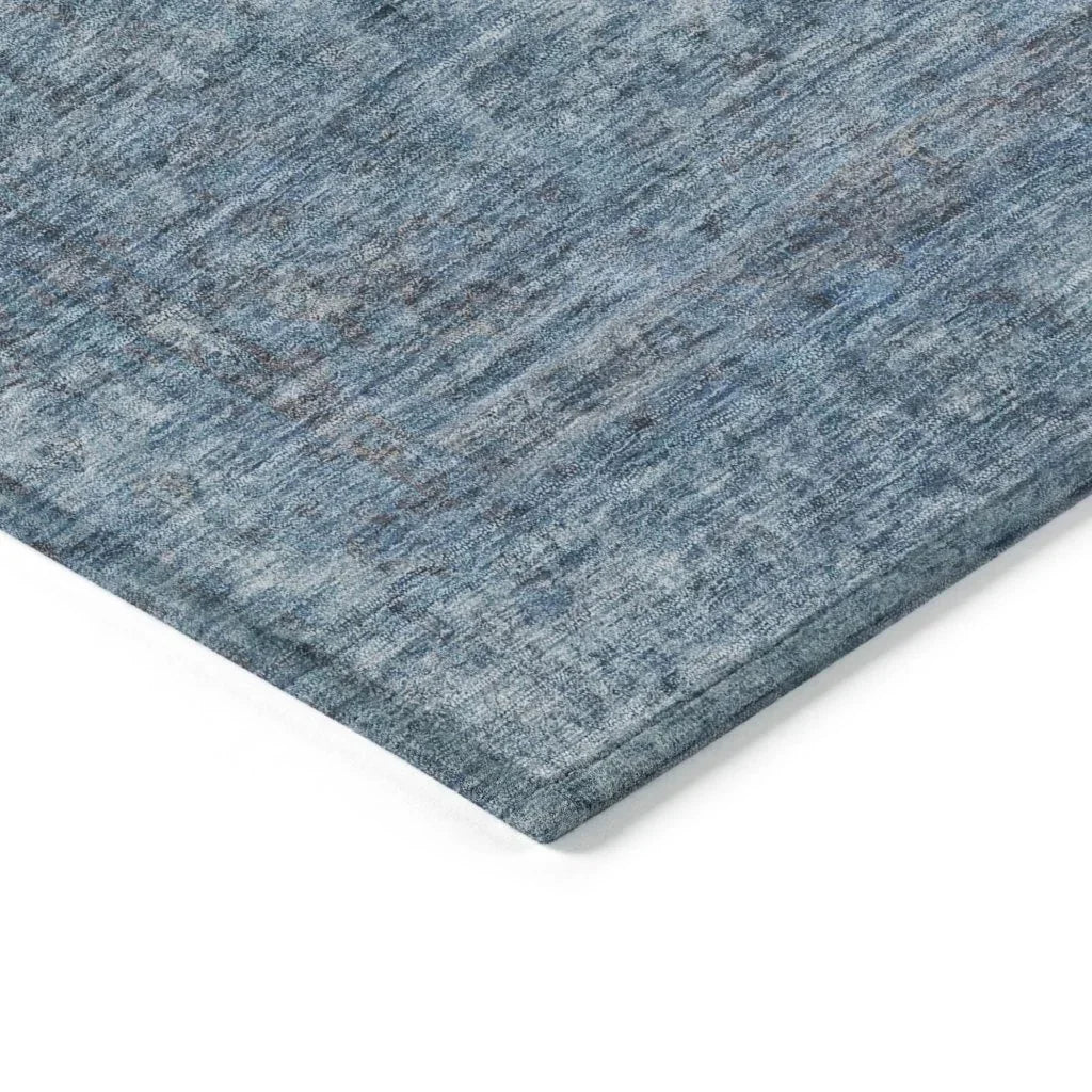 Felissae Blue Washable Indoor - Outdoor Rug - LOOMLAN - LOOMLAN Rugs - Outdoor Rugs