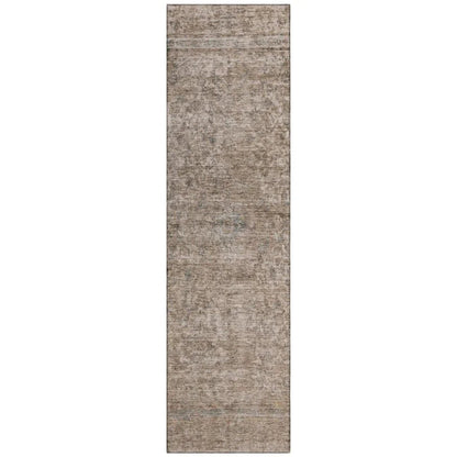 Felissae Brown Washable Indoor - Outdoor Rug - LOOMLAN - LOOMLAN Rugs - Outdoor Rugs