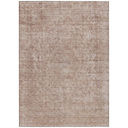 Felissae Orange Washable Indoor - Outdoor Rug - LOOMLAN - LOOMLAN Rugs - Outdoor Rugs