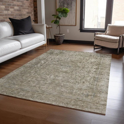 Felissae Pewter Washable Indoor - Outdoor Rug - LOOMLAN - LOOMLAN Rugs - Outdoor Rugs