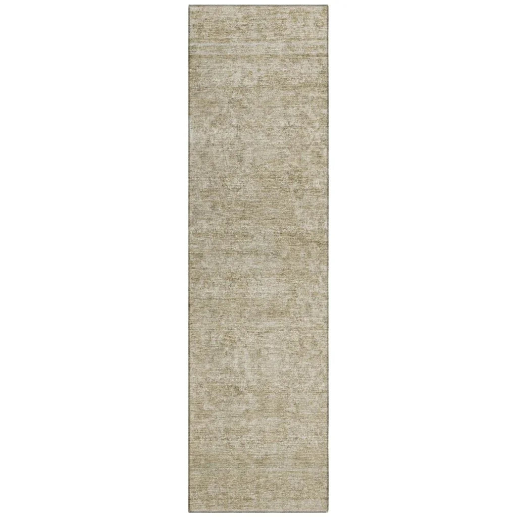 Felissae Tan Washable Indoor - Outdoor Rug - LOOMLAN - LOOMLAN Rugs - Outdoor Rugs