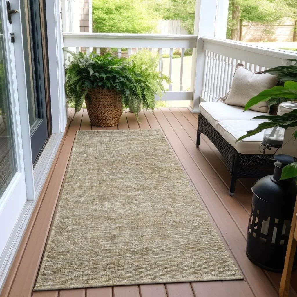 Felissae Tan Washable Indoor - Outdoor Rug - LOOMLAN - LOOMLAN Rugs - Outdoor Rugs
