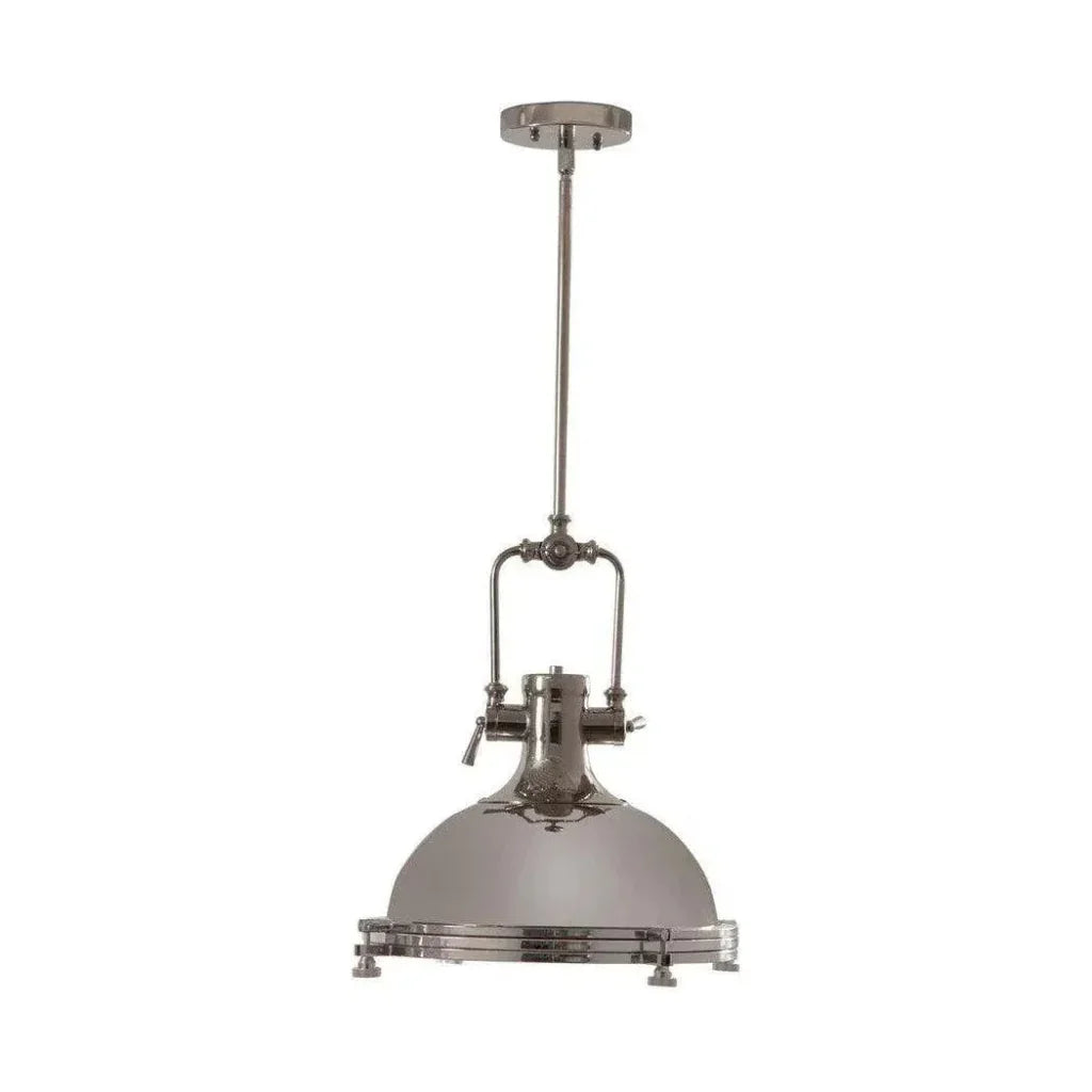 Fennell Metal Silver Pendant - LOOMLAN - Bassett Mirror - Pendants