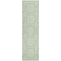 Fernalis Green Washable Indoor - Outdoor Rug - LOOMLAN - LOOMLAN Rugs - Outdoor Rugs