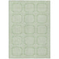 Fernalis Green Washable Indoor - Outdoor Rug - LOOMLAN - LOOMLAN Rugs - Outdoor Rugs