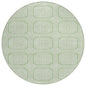 Fernalis Green Washable Indoor - Outdoor Rug - LOOMLAN - LOOMLAN Rugs - Outdoor Rugs