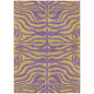 Fernelle Purple Washable Indoor-Outdoor Rug-Outdoor Rugs-LOOMLAN Rugs-2'6" x 3'10"-LOOMLAN