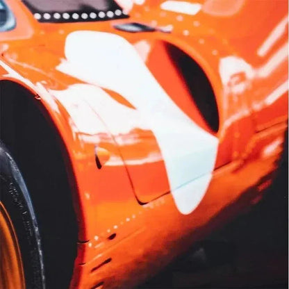 Ferrari Wall Art - Charcoal - 72" x 48"-Framed Wall Art-SUNPAN-LOOMLAN