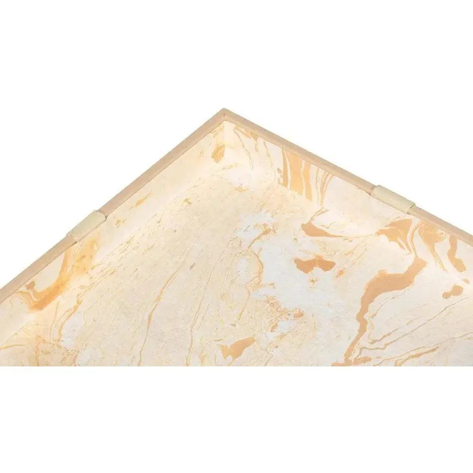 Ferrell Leather & Mdf Taupe Holiday Boxes Set of 3 - LOOMLAN - Sarreid - Boxes & Bowls