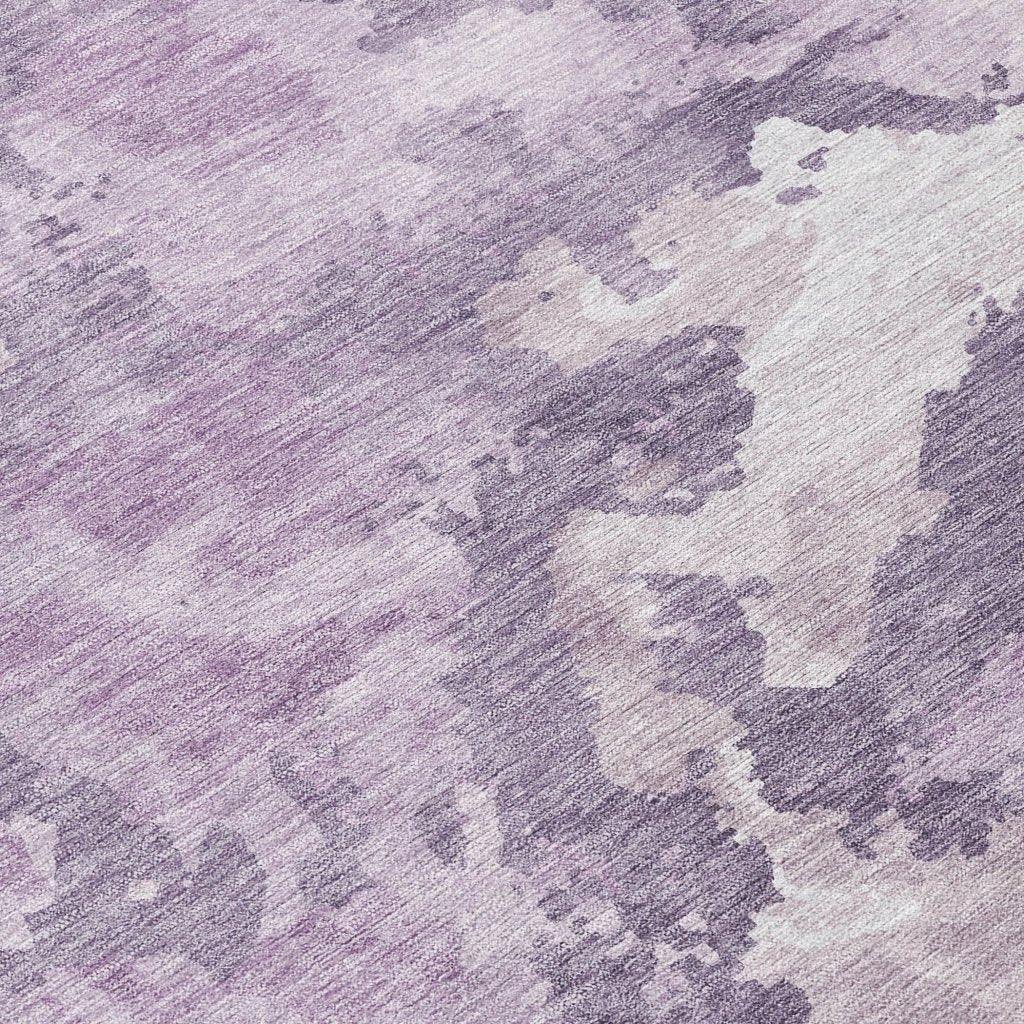 Ferren Purple Washable Indoor - Outdoor Rug - LOOMLAN - LOOMLAN Rugs - Outdoor Rugs