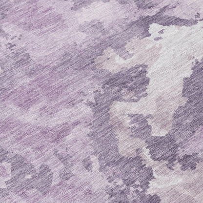 Ferren Purple Washable Indoor - Outdoor Rug - LOOMLAN - LOOMLAN Rugs - Outdoor Rugs