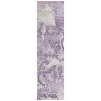 Ferren Purple Washable Indoor - Outdoor Rug - LOOMLAN - LOOMLAN Rugs - Outdoor Rugs