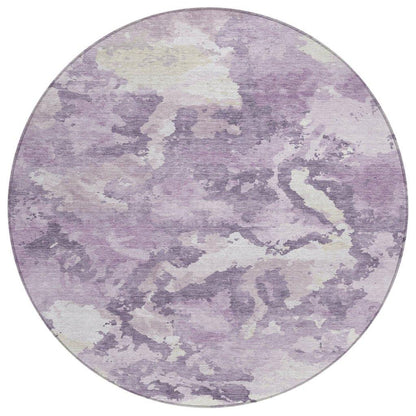Ferren Purple Washable Indoor - Outdoor Rug - LOOMLAN - LOOMLAN Rugs - Outdoor Rugs