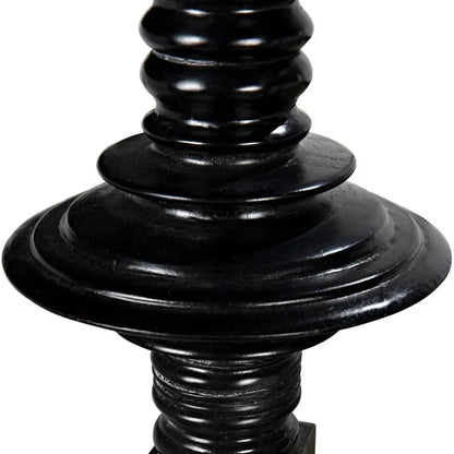 Ferret Black Wooden Bed Frame - LOOMLAN - Noir - Beds